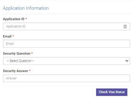 Check Visa Status