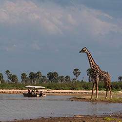 Boat Safari in Tanzania